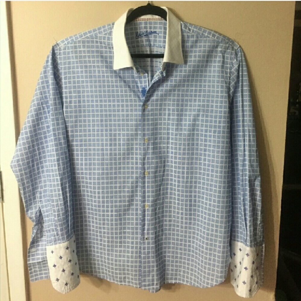 ROBERT GRAHAM  Dress Button Down Shirt